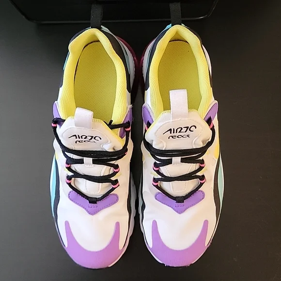 Nike Air7c React Airmax Bright Violet. Size 6Y or women's 7.5. Like new! - Picture 8 of 11